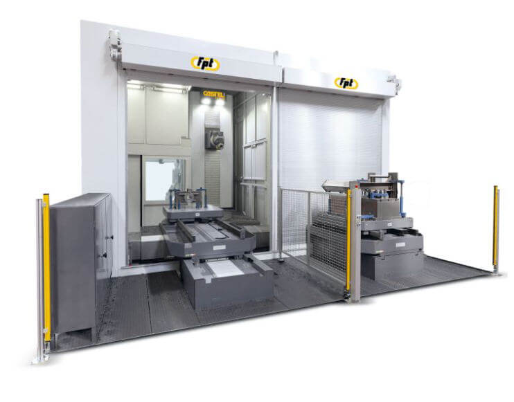 意大利FPT卧式落地式镗铣床castel-terus-250系列